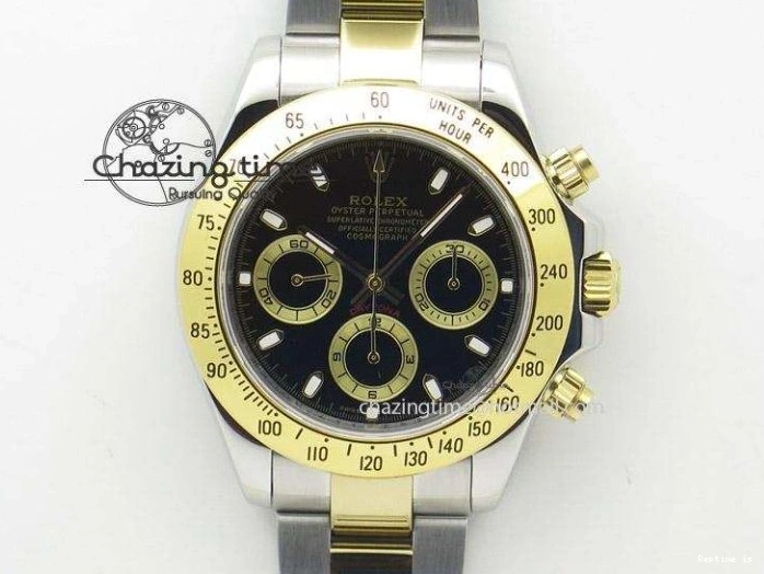 0102 SmartChoice Rolex Daytona Rainbow 40mm Cer Cer Black Dial NOOB SA4130 Super Clone 1732